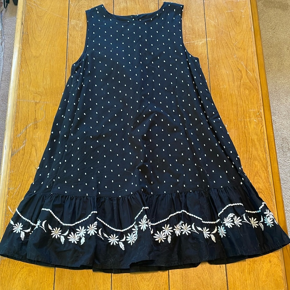 Janie and Jack size 10 black and white dress. Loved this one!!